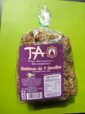 Pan macrobiotico artesanal 7 semillas