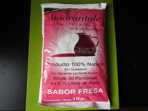 Amarantole sabor fresa