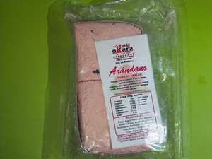 Tofu con arándano